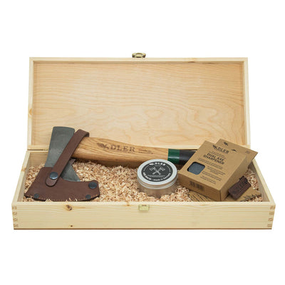 Hatchet Gift Set (incl. Wooden Box)