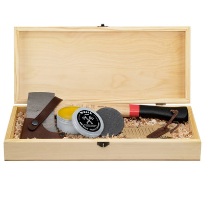 Beil-Geschenkset (inkl. Echtholz-Box) - ADLER - Tools Made in Germany